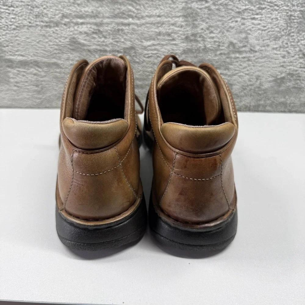 Clarks Active Mens US Size 9.5 Boots 30087 Tan Leather Dress Shoes